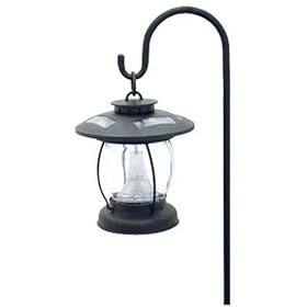 Moonrays 95763 Mariner Single Hanging Black Solar Fixture