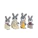 Calico Critters Cottontail Rabbit Family