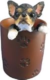 Chihuahua Black & Tan Pen/Pencil Holder - Gift for Dog Lover