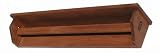 48" Oak Wall Quilt Rack / with Shelve / Arts & Craft design