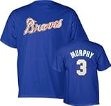 Atlanta Braves Dale Murphy Name and Number T-Shirt - Medium