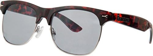 Brigada Midtown Sunglasses Black/Red Tortoise