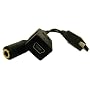 Duragadget 3.5mm mini usb Y adaptor stereo input charger 11pin to 5 pin jack cable earphone lead for HTC Touch HD Touch Diamond Diamond 100 P6500 Sirius 100 5800 Libra 100 P3470 Pharos 100 Touch Cruis P3650 Polaris100 Kii 100 S730 Wings 100 Touch Dual P5500 Nike 100 Touch Kaiser P4550 TyTN II Panda P6300 P4350 Mogul Titan P4000 Herald Trinity P3600 P3300 Artemis Excalibur S620 S310 Oxygen TyTN MTeoR Breeze Advantage X7500 7501 Athena S710 Vox Cavalier S630 P3400