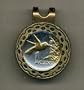 Trinidad & Tobago 1 Cent "Hummingbird" Two Tone Coin Golf Ball Marker