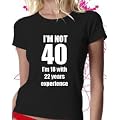 40th Birthday Gift LADIES T-shirt