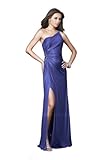 IMAGE OF La Femme 16383, One Shoulder Jersey Gown
