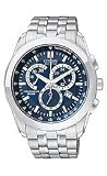 Citizen Eco-Drive Chronograph WR100 Blue Dial Men's watch #AT1180-56L