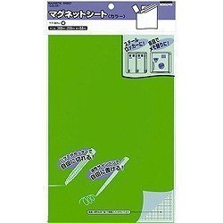 マク-301G マグネットシート(カラー) 緑 300×200mm