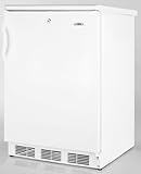 Summit: FF6L7 5.5 cu. ft. Compact Refrigerator with Adjustable Wire Shelves ....