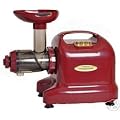 Matstone 6 in 1 Burgundy Juicer - 5 Years Parts and Labour Warranty and 12 Years Motor Warranty