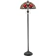 Quoizel TF879F Larissa 2 Light Tiffany Floor Lamp