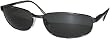 Porn Star Optics HIGHWAY STAR Gunmetal Sunglasses with G15 Polycarbonate Lenses