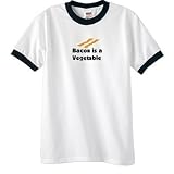 Bacon Is A Vegetable Ringer T-Shirt