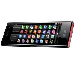 LG - BL-20 - Téléphone portable - Ecran LCD 2,4 - Appareil photo 5 Mpix - Radio FM - Lecteur Multimédia - Bluetooth / EDGE - Noir / Rouge