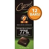 Caoni Dark Chocolate Esmeraldas 77%
