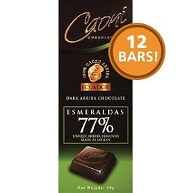 Caoni Dark Chocolate Esmeraldas 77% by Caoni