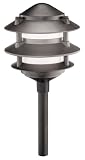 Malibu 8301-9200-01 Cast Metal Tier Light, Black