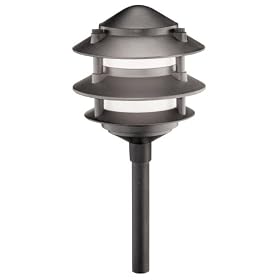 Malibu 8301-9200-01 Cast Metal Tier Light, Black