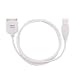 USB Hotsync + Charging [2-IN-1] Cable for SanDisk Sansa c100 / c200 / e200 Series, White