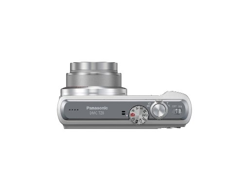 Panasonic Lumix DMC-TZ8 EG-S (12 Megapixel 12-fach opt. Zoom, 6,8 cm Display, Bildstabilisator) silber