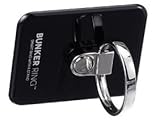 New Bunker Ring 3 Black 【全5色】 iPhone5/iPhone4S/iPad mini/iPad2/iPad/iPod/GALAXY Slll スマートフォン・タブレットPCの落下防止・スタンド機能・指1本で保持