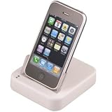 Apple iPhone 3G USB Sync & Charge Cradle (w/ AC Charger) (White)