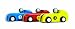 Le Toy Van 3 Wooden Pullback Racers - Scaled for Wooden Garage Sets