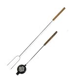 Buffalo Tools SM07359 Sportsman Series BBQ Fork and Round Pie Iron - 2 Pack