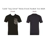 Tavik Ivy Crest Mens Front Pocket Tee Shirt Size Small - Black