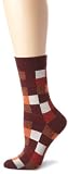 PACT Womens Portland Plaid Crew Sock