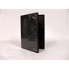 100 St�ck CD / DVD H�llen leer, 1-fach, ##schwarz##