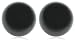 14k White Gold 10-10.5mm Tahitian Pearl Stud Earrings