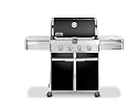 Weber 1711001 Summit E-420 Propane Gas Grill, Black