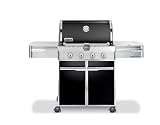 Weber Summit E-420 Grill, Propane, Black