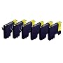 PCArena - 1 set of 6 black inks for Epson Stylus Photo R200 R220 R300 R300M R320 RX300 RX500 RX600 RX620 R340 RX320 Compatible ink TO481