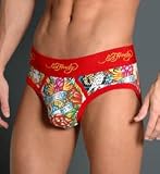 Ed Hardy Tattoo Collage Hip Brief