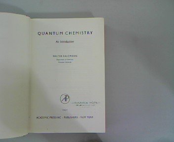Quantum Chemistry: An Introduction