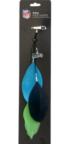 Seattle Seahawks Team Color Feather Hair Clip