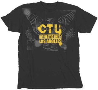 Twenty Four - 24 TV Show Series CTU Domestic Unit - Los Angeles T-shirt