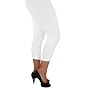 White Crop Leggings