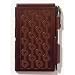 Wellspring Flip Notes Metal Note Case with Mini Pen and Notepad, Chocolate Topaz