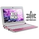 Acer AOD250-1962 10.1-Inch Pink Netbook - Over 3 Hours of Battery Life