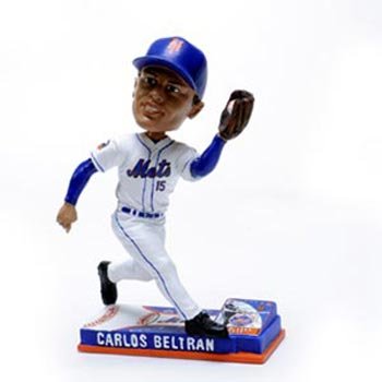 Carlos Beltran New York Mets MLB On The Field Bobber (Quantity of 1)