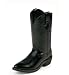 Justin® Black Trucker Boot for Men