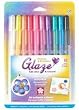 GLAZE PENS 10 COLOR BRITE SET SAKURA 3D EMBOSSED INK PEN 10
