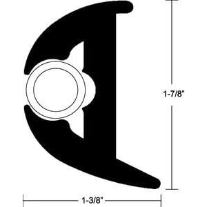 Universal Flexible Vinyl Rub Rail Kit by