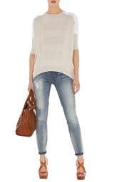 Georgette Panelled Pod Jumper