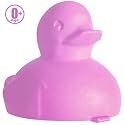New! Dano Rubber Duck- Made in Usa- BPA Free- Phthalate Free - Pink
