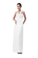 Sheath Satin/Silk Bridesmaid Dress 