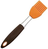 Mario Batali Silicone Basting Brush - Persimmon